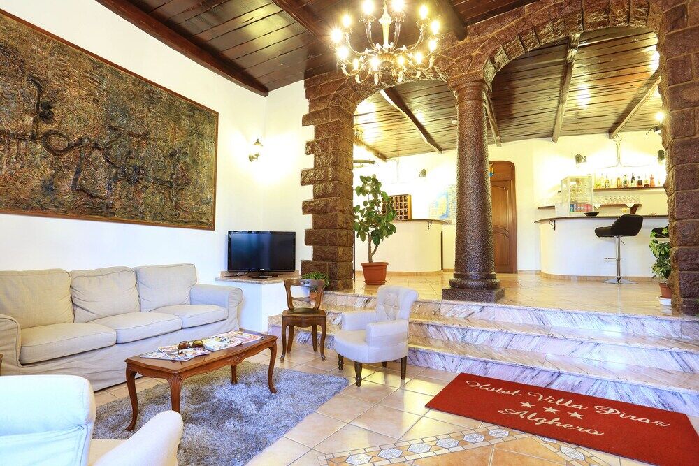 Hotel Villa Piras Alghero Exteriör bild